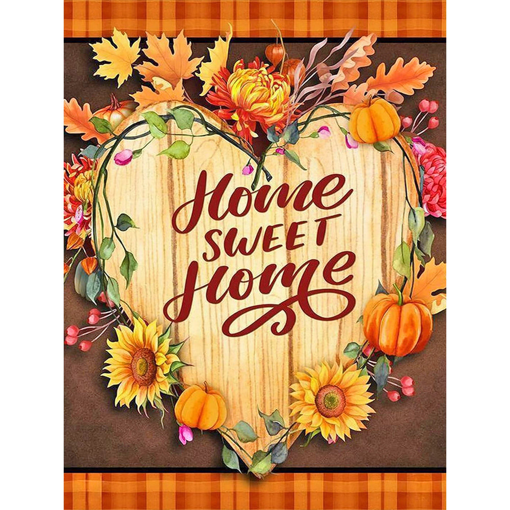 Diamond Painting - Full Round - sunflower home (30*40CM)