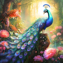 Load image into Gallery viewer, Diamond Painting - Full Square - Peacock (40*40CM)
