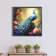 Load image into Gallery viewer, Diamond Painting - Full Square - Peacock (40*40CM)
