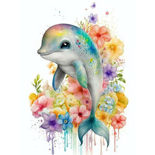 Load image into Gallery viewer, Diamond Painting - Full Round - whale (30*40CM)
