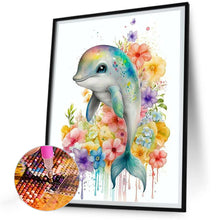 Load image into Gallery viewer, Diamond Painting - Full Round - whale (30*40CM)
