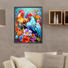 Load image into Gallery viewer, Diamond Painting - Full Round - two cocks (30*40CM)
