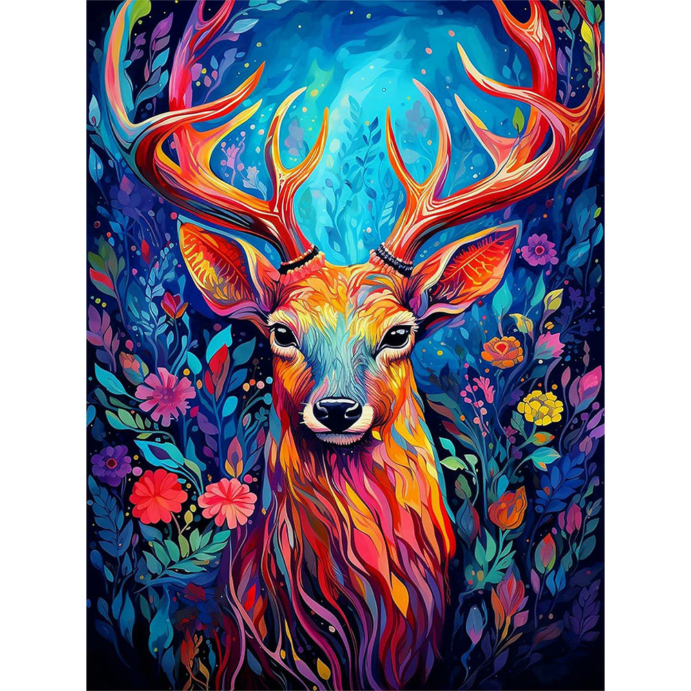 Diamond Painting - Full Round - deer (30*40CM)