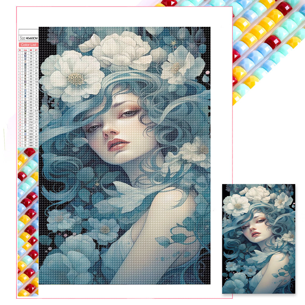 Diamond Painting - Full Square - Flower Fairy (40*60CM)