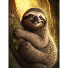 Load image into Gallery viewer, Diamond Painting - Full Round - sloth (30*40CM)
