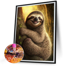 Load image into Gallery viewer, Diamond Painting - Full Round - sloth (30*40CM)
