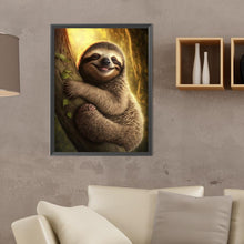 Load image into Gallery viewer, Diamond Painting - Full Round - sloth (30*40CM)
