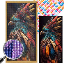 Load image into Gallery viewer, AB Diamond Painting - Full Square - siberian eagle (40*80CM)
