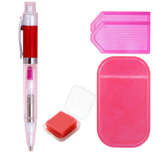Load image into Gallery viewer, Diamond Painting Drill Pens with Light Diamond Painting Tools Set (Red)
