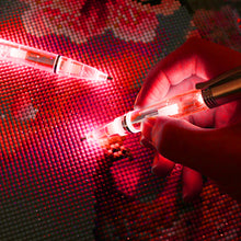 Load image into Gallery viewer, Diamond Painting Drill Pens with Light Diamond Painting Tools Set (Red)
