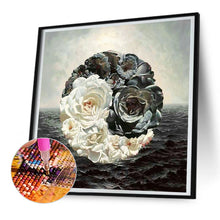 Load image into Gallery viewer, Diamond Painting - Full Round - Yin Yang diagram flowers (30*30CM)
