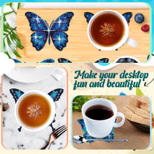Load image into Gallery viewer, 6/8PCS Special Shape Diamond Painting Crafts Coaster Christmas Pumpkin Sunflower
