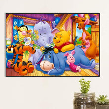 Load image into Gallery viewer, Diamond Painting - Full Round - Winnie the Pooh and Friends Party (40*60CM)
