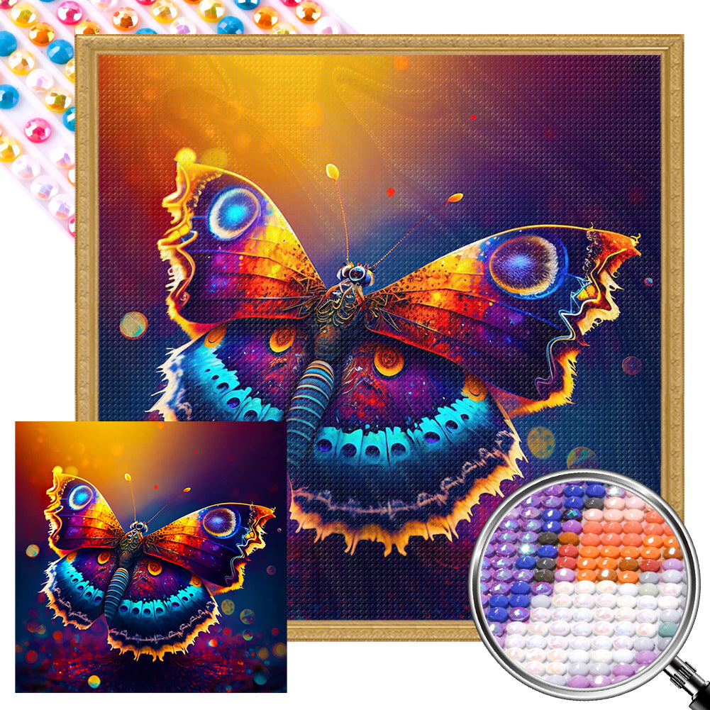 AB Diamond Painting - Full Square - Butterfly (30*30CM)