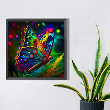 Load image into Gallery viewer, AB Diamond Painting - Full Square - fluorescent butterfly (30*30CM)
