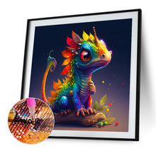 Load image into Gallery viewer, AB Diamond Painting - Full Square - Sitting dinosaur (30*30CM)
