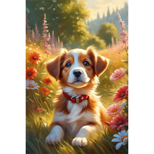 Load image into Gallery viewer, AB Diamond Painting - Full Square - happy dog (40*60CM)
