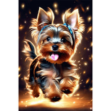 Load image into Gallery viewer, AB Diamond Painting - Full Square - Happy running dog (40*60CM)
