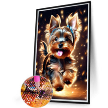 Load image into Gallery viewer, AB Diamond Painting - Full Square - Happy running dog (40*60CM)
