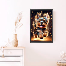 Load image into Gallery viewer, AB Diamond Painting - Full Square - Happy running dog (40*60CM)
