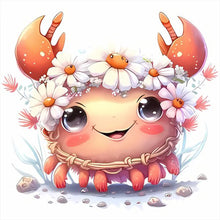 Load image into Gallery viewer, Diamond Painting - Full Round - Crab (30*30CM)
