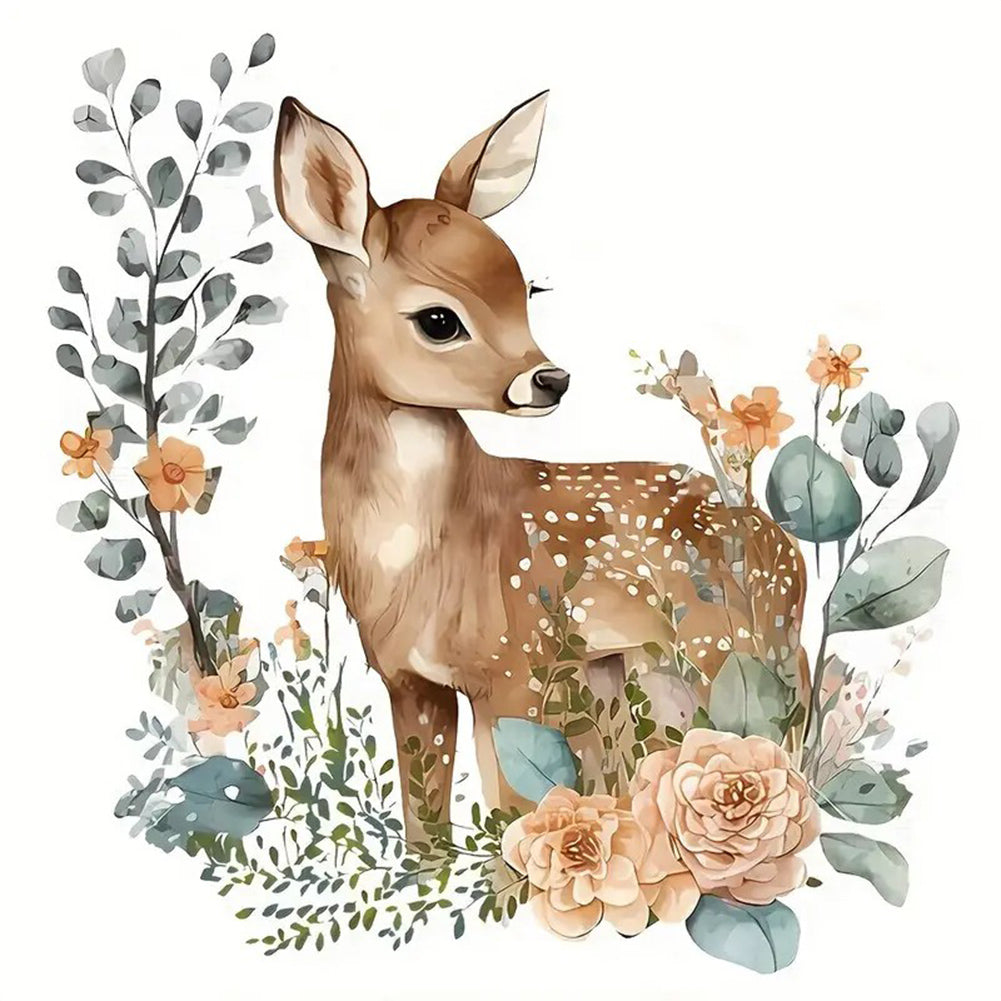 Diamond Painting - Full Round - Elk (30*30CM)