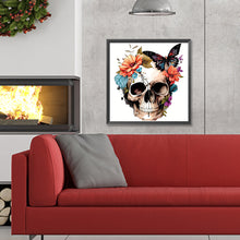 Load image into Gallery viewer, Diamond Painting - Full Round - skull (30*30CM)
