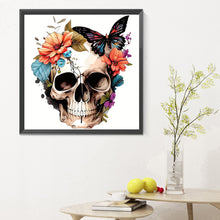 Load image into Gallery viewer, Diamond Painting - Full Round - skull (30*30CM)
