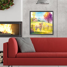 Load image into Gallery viewer, Diamond Painting - Full Round - farm animals (30*30CM)

