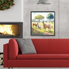 Load image into Gallery viewer, Diamond Painting - Full Round - farm animals (30*30CM)
