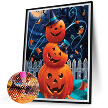 Load image into Gallery viewer, Diamond Painting - Full Round - halloween pumpkin (30*40CM)

