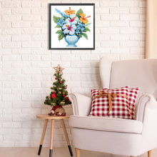 Load image into Gallery viewer, Diamond Painting - Partial Special Shaped - flower vase (30*30CM)
