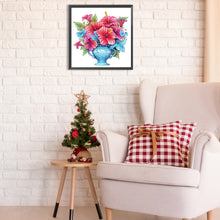 Load image into Gallery viewer, Diamond Painting - Partial Special Shaped - flower vase (30*30CM)
