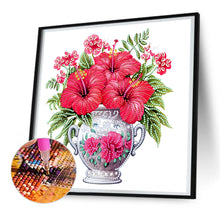 Load image into Gallery viewer, Diamond Painting - Partial Special Shaped - flower vase (30*30CM)
