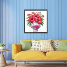 Load image into Gallery viewer, Diamond Painting - Partial Special Shaped - flower vase (30*30CM)

