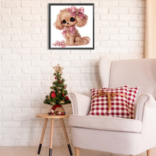 Load image into Gallery viewer, Diamond Painting - Partial Special Shaped - Exquisite puppy (30*30CM)
