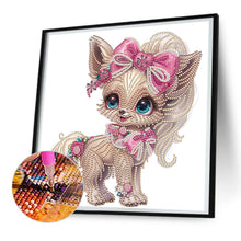 Load image into Gallery viewer, Diamond Painting - Partial Special Shaped - Exquisite puppy (30*30CM)
