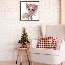 Load image into Gallery viewer, Diamond Painting - Partial Special Shaped - Exquisite puppy (30*30CM)
