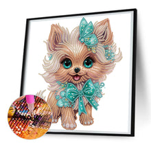 Load image into Gallery viewer, Diamond Painting - Partial Special Shaped - Exquisite puppy (30*30CM)
