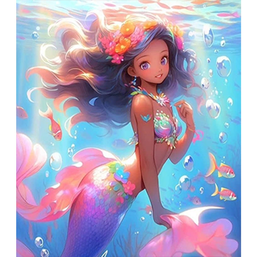 Diamond Painting - Full Round - Mermaid (35*40CM)