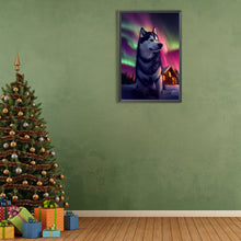 Load image into Gallery viewer, Diamond Painting - Full Round - arctic wolf (40*60CM)
