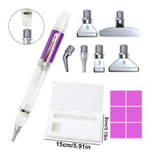 Load image into Gallery viewer, Diamond Painting Drill Pens 6PCS Glue Clay for Kids DIY Handicraft (Purple)

