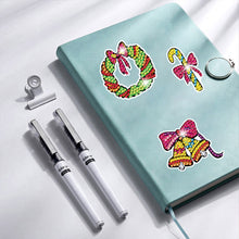 Load image into Gallery viewer, 2PCS Christmas Gem Art DIY Craft Kit Diamond Painting Sticker (Xmas Element)
