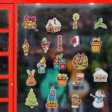 Load image into Gallery viewer, 2PCS Christmas Gem Art DIY Craft Kit Diamond Painting Sticker (Xmas Element)
