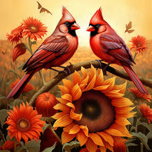 Load image into Gallery viewer, Diamond Painting - Full Square - sunflower (30*30CM)

