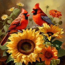 Load image into Gallery viewer, Diamond Painting - Full Square - sunflower (30*30CM)
