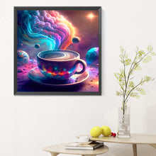 Load image into Gallery viewer, Diamond Painting - Full Round - Nebula Tea Cup (30*30CM)

