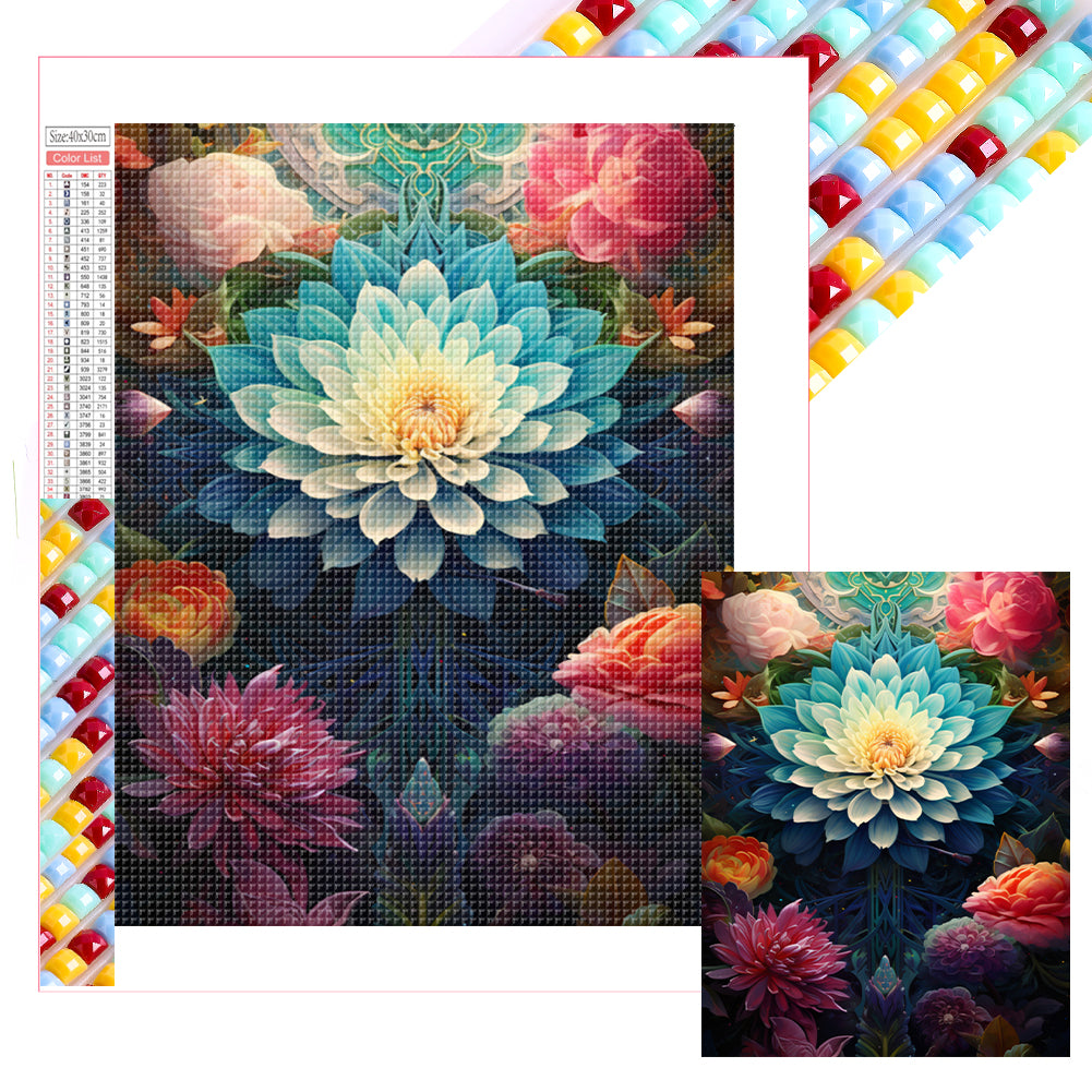Diamond Painting - Full Square - flowers (30*40CM)