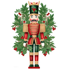 Load image into Gallery viewer, Diamond Painting - Partial Special Shaped - Christmas Nutcracker (30*40CM)
