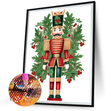 Load image into Gallery viewer, Diamond Painting - Partial Special Shaped - Christmas Nutcracker (30*40CM)
